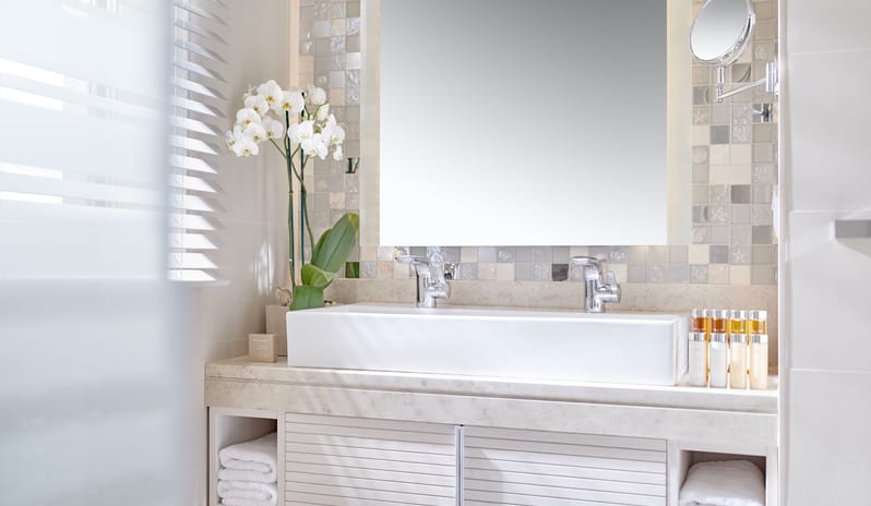 Ikos Dassia-Promo Double Room Inland View Bathroom_14013